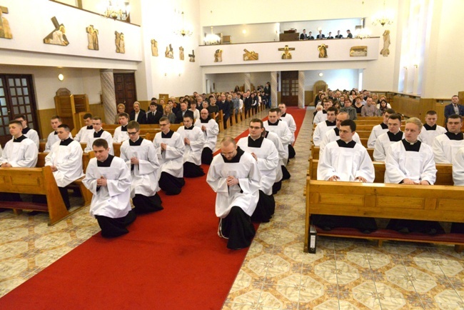 Posługi w radomskim seminarium