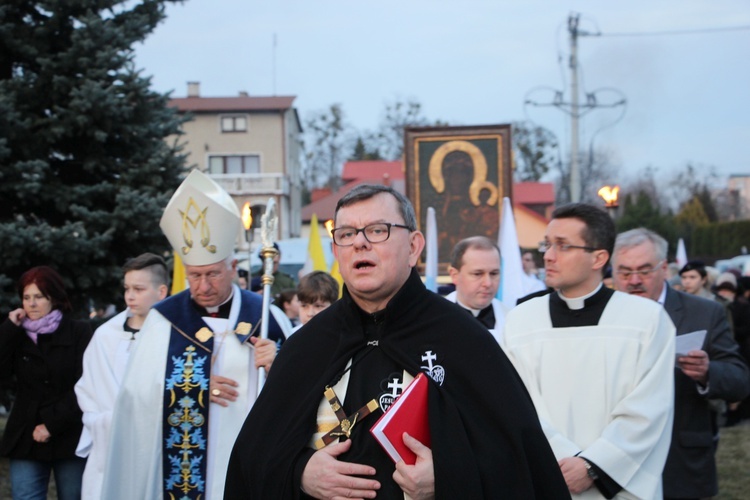 Powitanie ikony MB Częstochowskiej w Sochaczewie-Boryszewie