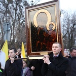 Powitanie ikony MB Częstochowskiej w Sochaczewie-Boryszewie