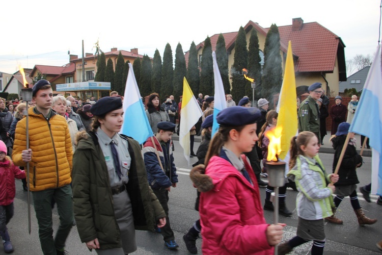 Powitanie ikony MB Częstochowskiej w Sochaczewie-Boryszewie