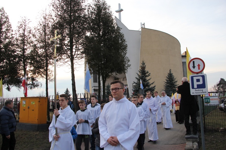 Powitanie ikony MB Częstochowskiej w Sochaczewie-Boryszewie