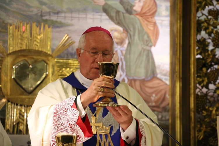 Powitanie ikony MB Częstochowskiej w Kozłowie Biskupim