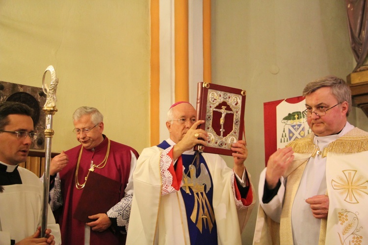 Powitanie ikony MB Częstochowskiej w Kozłowie Biskupim