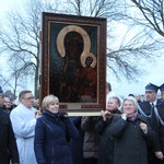 Powitanie ikony MB Częstochowskiej w Kozłowie Biskupim