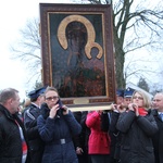 Powitanie ikony MB Częstochowskiej w Kozłowie Biskupim