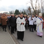 Powitanie ikony MB Częstochowskiej w Kozłowie Biskupim