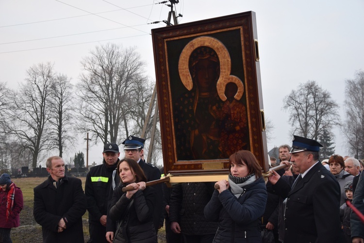 Powitanie ikony MB Częstochowskiej w Kurdwanowie