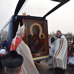 Powitanie ikony MB Częstochowskiej w Kurdwanowie