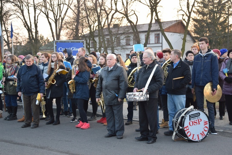 Powitanie ikony MB Częstochowskiej w Bolimowie