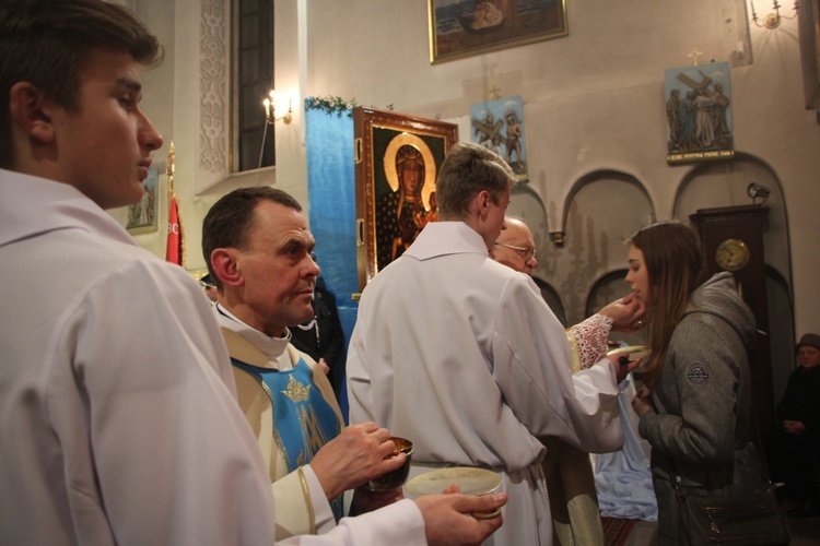 Powitanie ikony MB Częstochowskiej w Kozłowie Szlacheckim