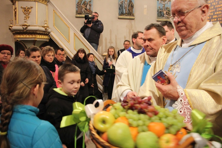 Powitanie ikony MB Częstochowskiej w Kozłowie Szlacheckim