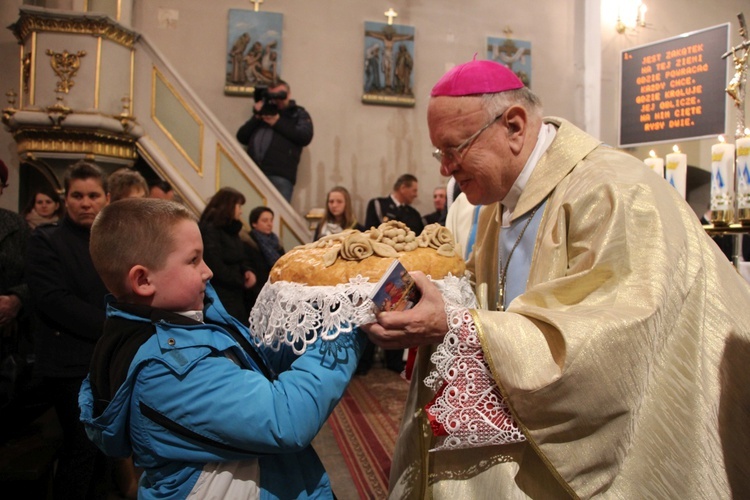 Powitanie ikony MB Częstochowskiej w Kozłowie Szlacheckim