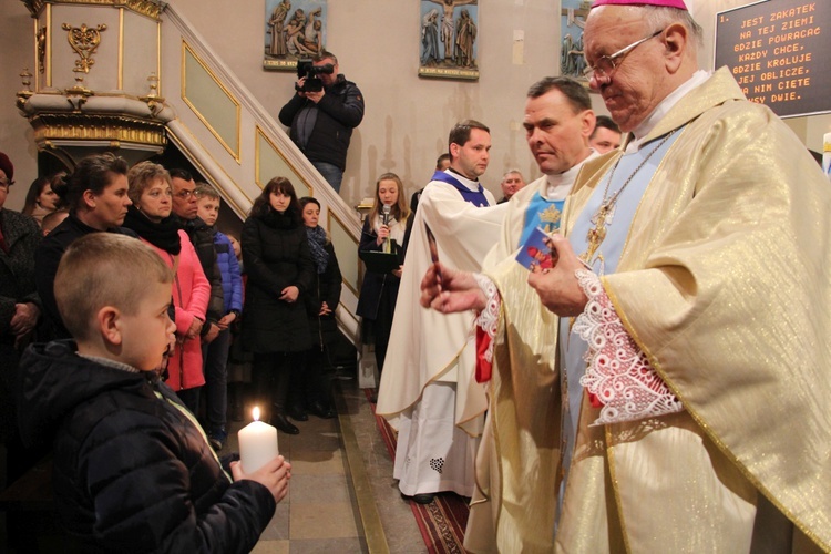 Powitanie ikony MB Częstochowskiej w Kozłowie Szlacheckim