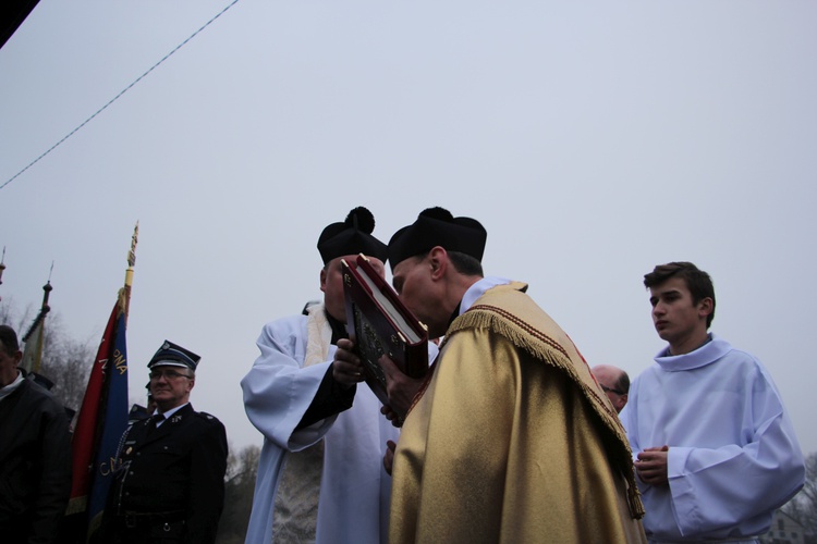 Powitanie ikony MB Częstochowskiej w Kozłowie Szlacheckim