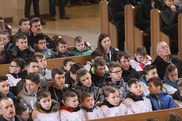 Msza św. rozpoczynająca VIII Mistrzostwa LSO w piłkę nożną 