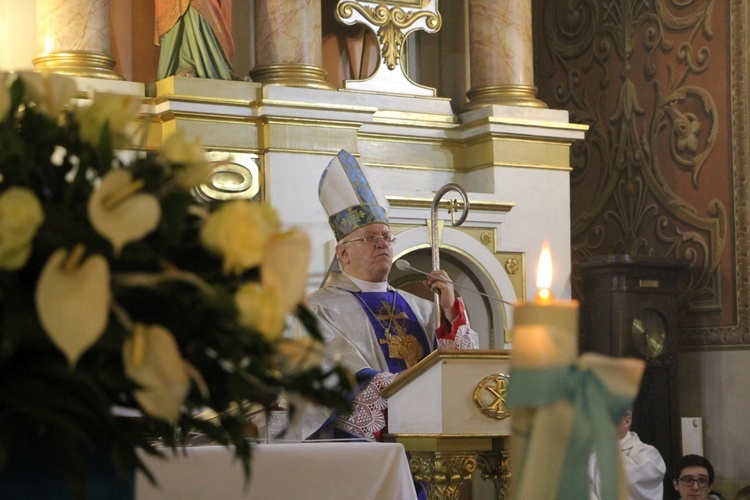 Powitanie ikony MB Częstochowskiej w Rybnie