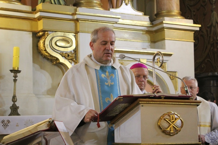 Powitanie ikony MB Częstochowskiej w Rybnie