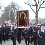 Powitanie ikony MB Częstochowskiej w Rybnie