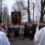 Powitanie ikony MB Częstochowskiej w Rybnie