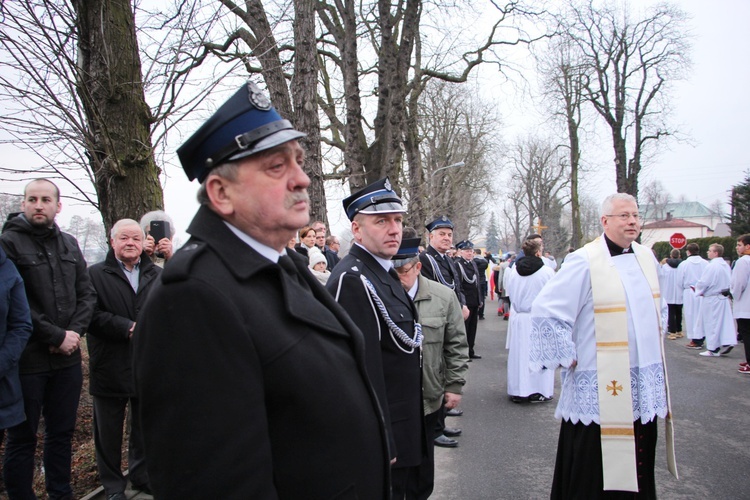 Powitanie ikony MB Częstochowskiej w Rybnie