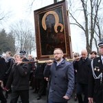 Powitanie ikony MB Częstochowskiej w Rybnie