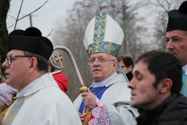 Powitanie ikony MB Częstochowskiej w Rybnie