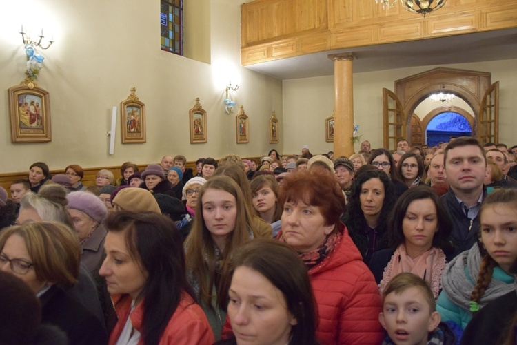 Powitanie ikony MB Częstochowskiej w Giżycach