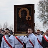 Powitanie ikony MB Częstochowskiej w Giżycach