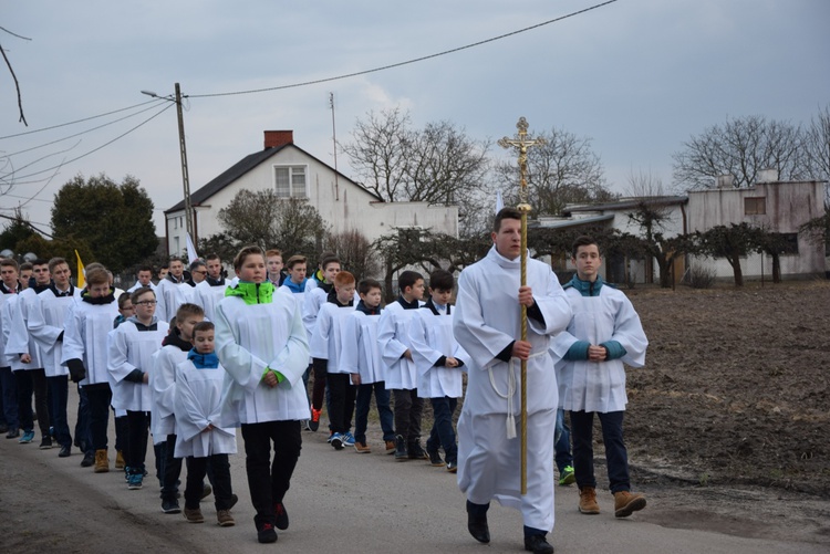 Powitanie ikony MB Częstochowskiej w Giżycach