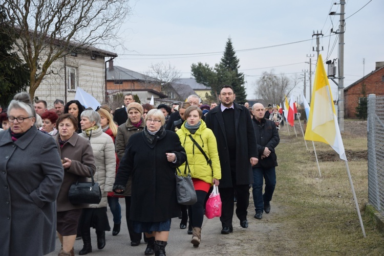 Powitanie ikony MB Częstochowskiej w Giżycach