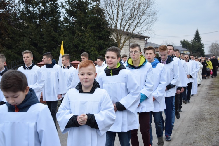 Powitanie ikony MB Częstochowskiej w Giżycach