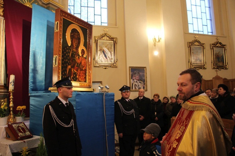 Powitanie ikony MB Częstochowskiej w Mikołajewie