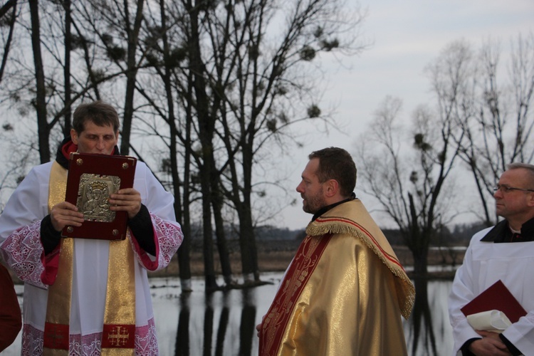 Powitanie ikony MB Częstochowskiej w Mikołajewie