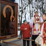 Powitanie ikony MB Częstochowskiej w Mikołajewie