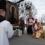 Powitanie ikony MB Częstochowskiej w Mikołajewie