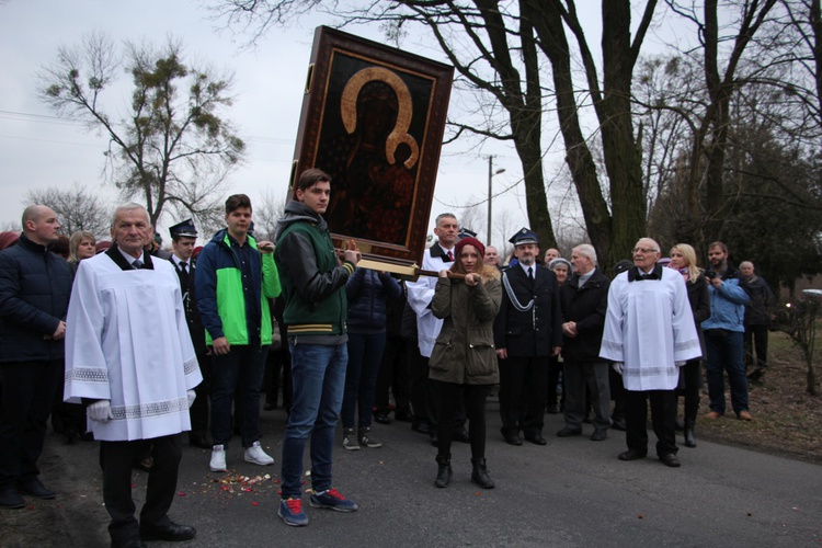 Powitanie ikony MB Częstochowskiej w Pilawicach