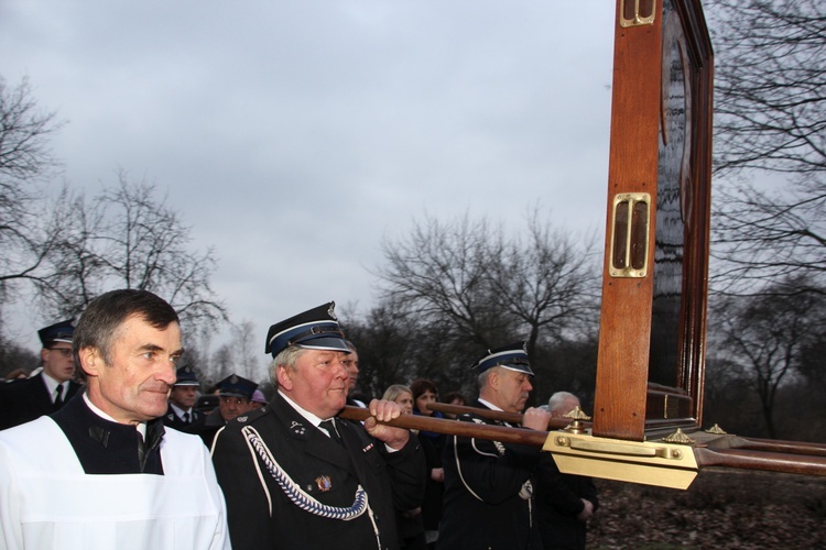 Powitanie ikony MB Częstochowskiej w Pilawicach