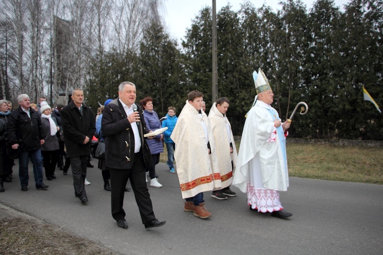 Powitanie ikony MB Częstochowskiej w Pilawicach