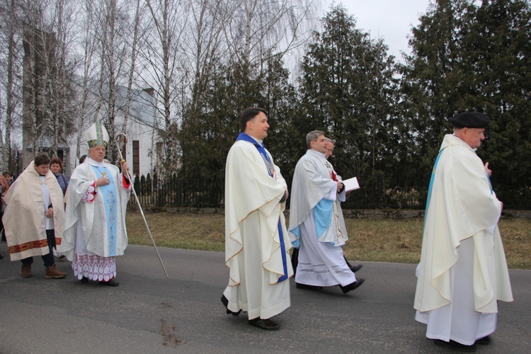 Powitanie ikony MB Częstochowskiej w Pilawicach