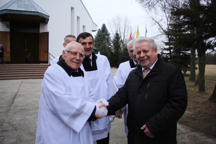 Powitanie ikony MB Częstochowskiej w Pilawicach