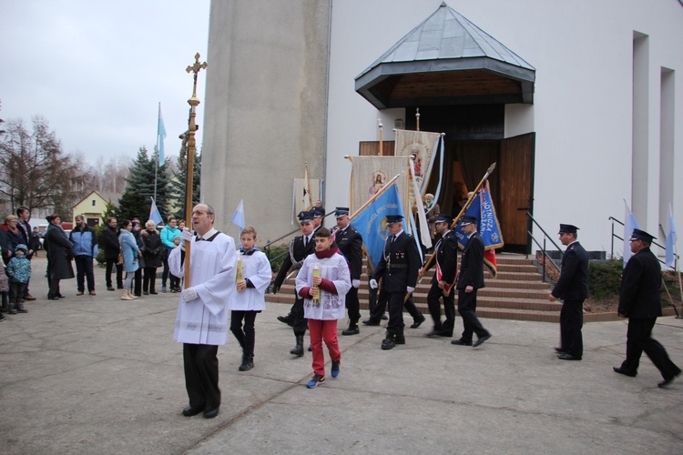 Powitanie ikony MB Częstochowskiej w Pilawicach