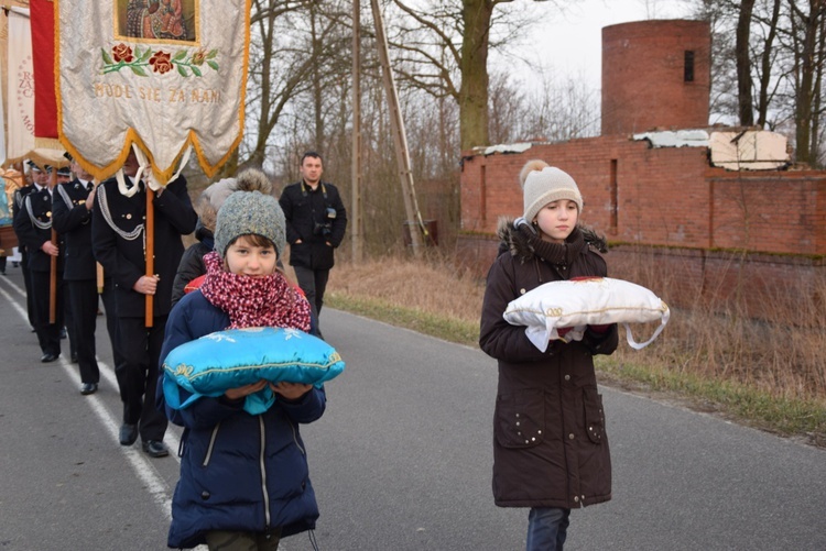 Powitanie ikony MB Częstochowskiej w Brochowie