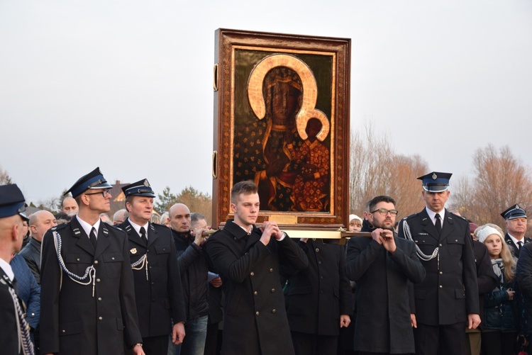 Powitanie ikony MB Częstochowskiej w Brochowie