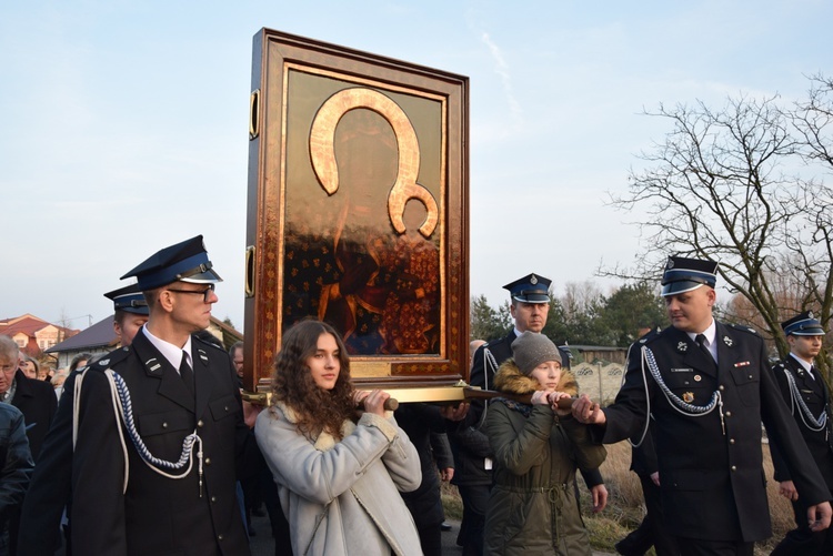 Powitanie ikony MB Częstochowskiej w Brochowie