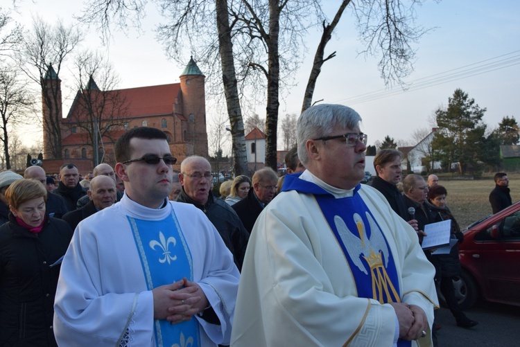 Powitanie ikony MB Częstochowskiej w Brochowie