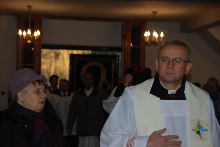 Powitanie ikony MB Czestochowskiej w Kamionie Sochaczewskim