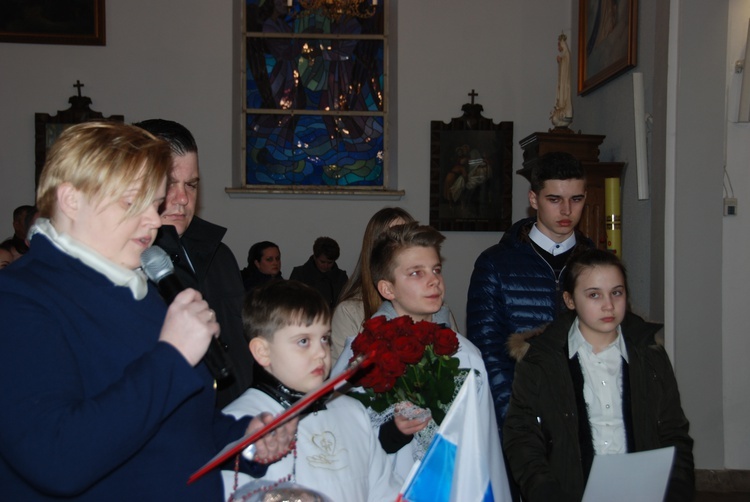 Powitanie ikony MB Czestochowskiej w Kamionie Sochaczewskim