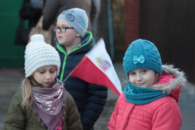 Powitanie ikony MB Czestochowskiej w Kamionie Sochaczewskim