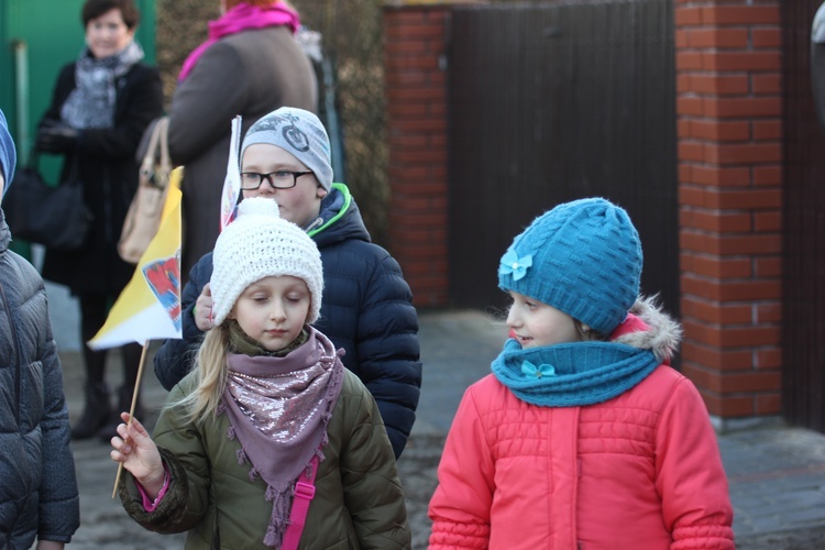 Powitanie ikony MB Czestochowskiej w Kamionie Sochaczewskim