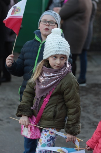 Powitanie ikony MB Czestochowskiej w Kamionie Sochaczewskim